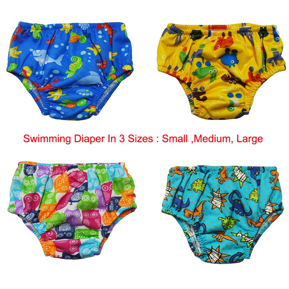 11.11 Promotion15 Pieces A Lot Swimming Diapers Polyester Waterproof