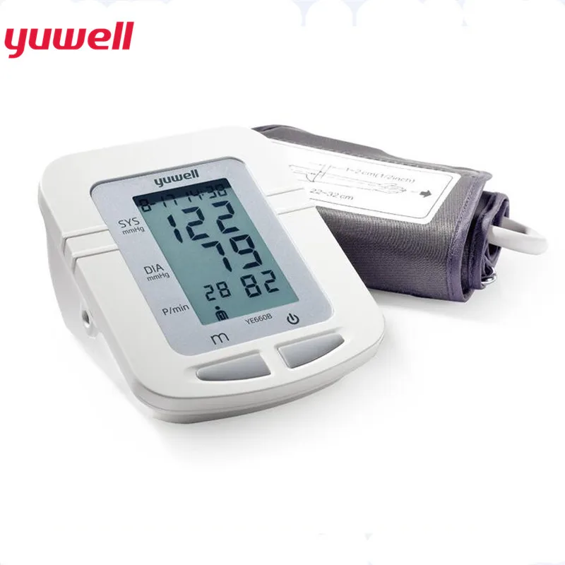 “ Monitor de Pressão Esfigmomanômetro Yuwell 660b Braço Arterial