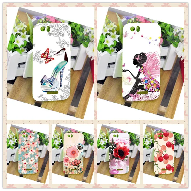 

For Fly IQ4413 EVO Chic 3 soft TPU case cover Luxury Patterns Painting Protect Cover Newest Popular For Fly iq 4413 case cover