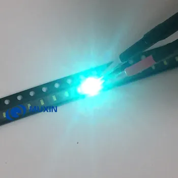 

1000pcs/led SMD Luminous tube 0603 Ice Blue LED Lamp bead 1608 Clear Blue SMD 0603 light emitting diode