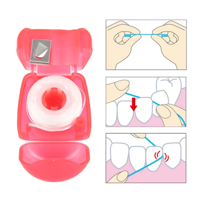Y & W & F 1 шт. 15 м зубная нить межзубная щетка Зубная Стик для зубной нити зубочистка уход за полостью рта Essential чистка зубов Пластиковая Палочка