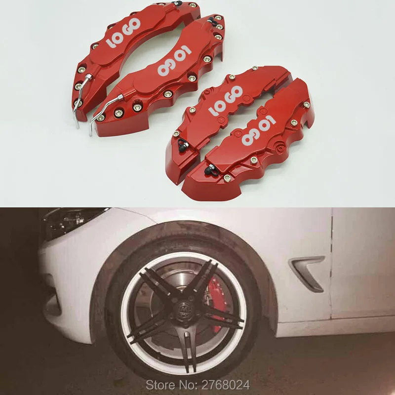 4x customized caliper cover for BMW Cars Class 1 3 5 X1 X3 X5 M M3 M5
