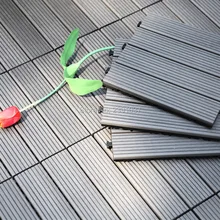 ДПК DIY настил пол/ДПК DIY пол/ДПК соединяющий настил плитки 310*310 мм балкон украшения композитные напольные плитки