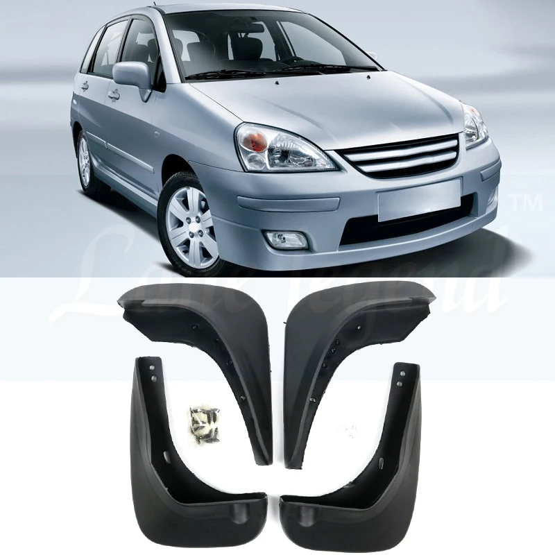 

Car Mud Flaps For Suzuki Liana Aerio SX Baleno 2002-2007 Mudflaps Splash Guards Mud Flap Mudguards Fender 2003 2004 2005 2006