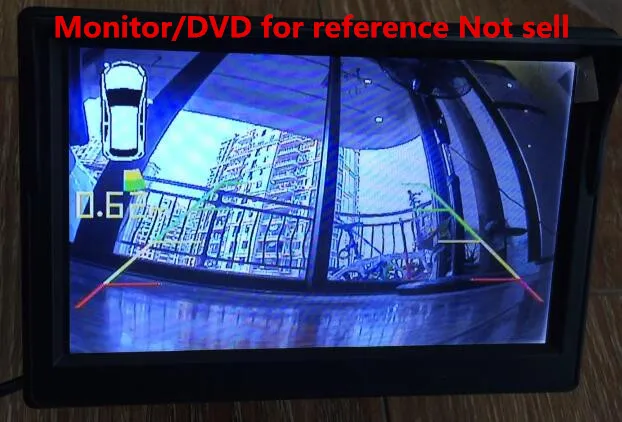 

auto sensor parking system car reverse sensors 4 PDC specially work for BMW Original +OSD camera and wireless optional