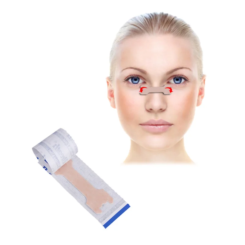 

100Pcs/Pack Better Breath Nasal Strips Easy Sleeping Anti Snore Nose Strips Right Way to Stop Snoring Snore Stopper Strap