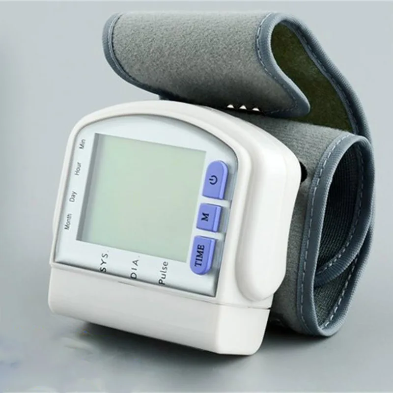 Digital Fully Automatic Wrist Blood Pressure Monitor Sphygmomanometer
