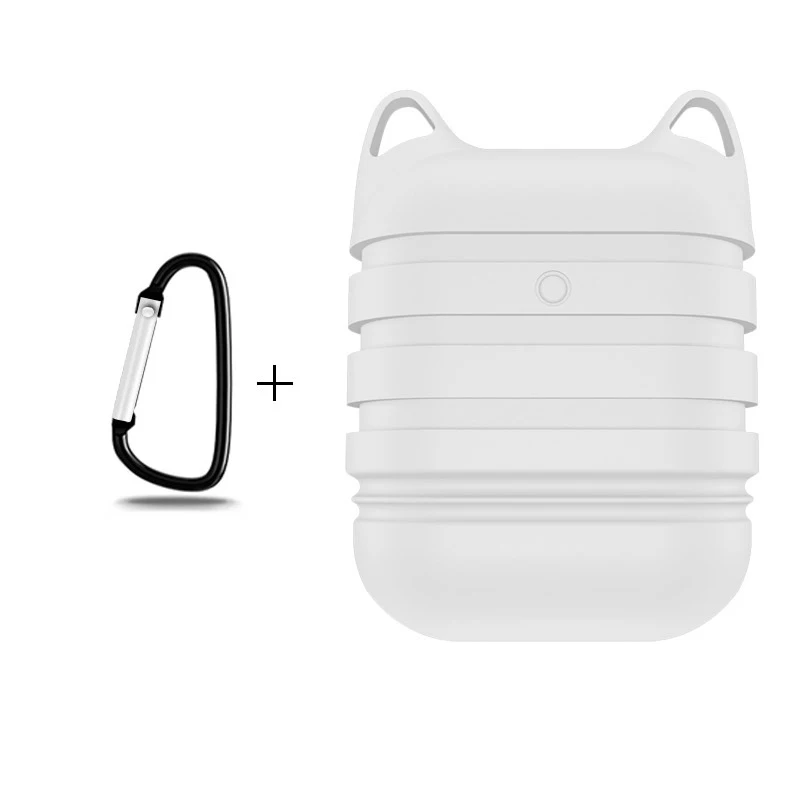 Drop Shipping For Airpods Silicone Cover Good Feeling Earphone Protective Cases For Air Pods Skin Cute For Air pod Retail (8)