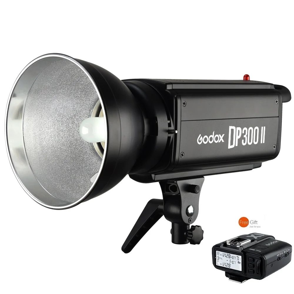 Godox DP300II 300 Вт студийный стробоскоп 2 4 ГГц беспроводной GN58 с передатчиком X1 для