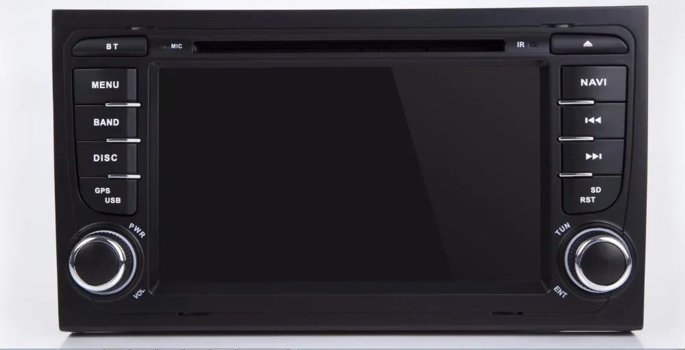 Perfect 2018 7" Octa 8 Core 32GB Android 8.0 Car DVD Player 2 din for Audi A4/S4(2003-2013) with TPMS/OBD2/4G/DAB+/ Map GPS NAVI 1