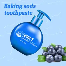 Волшебная пищевая Сода зубная паста отбеливание зубов Чистка Гигиена Уход за полостью рта Страсть фрукты зубная паста белый зуб