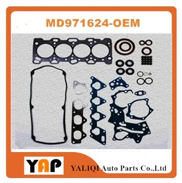 

4G64 Overhaul Gasket Kit Engine FOR FITMitsubishi Chariot GALANT N34 4G64K 2.4L 16V L4 MD971624 1992-1998