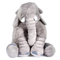 Мягкие прекрасный моделирования гигантский слон плюшевые игрушки куклы подушка с пледом для детей детский день рождения Рождественский