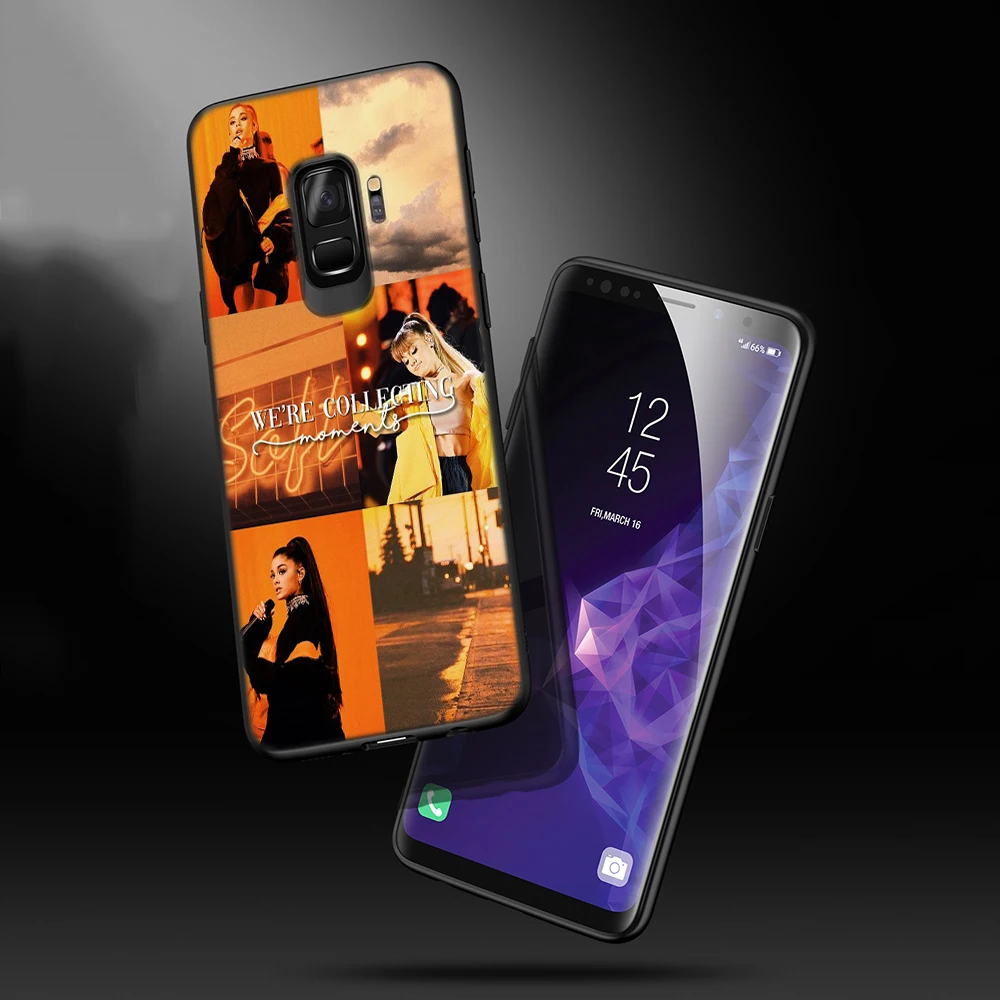 WEBBEDEPP Ариана Гранде чехол из ТПУ для Samsung Galaxy A10 A30 A40 A50 A70 A6 A8 A9 J6 2018 Note 8 9 мягкий