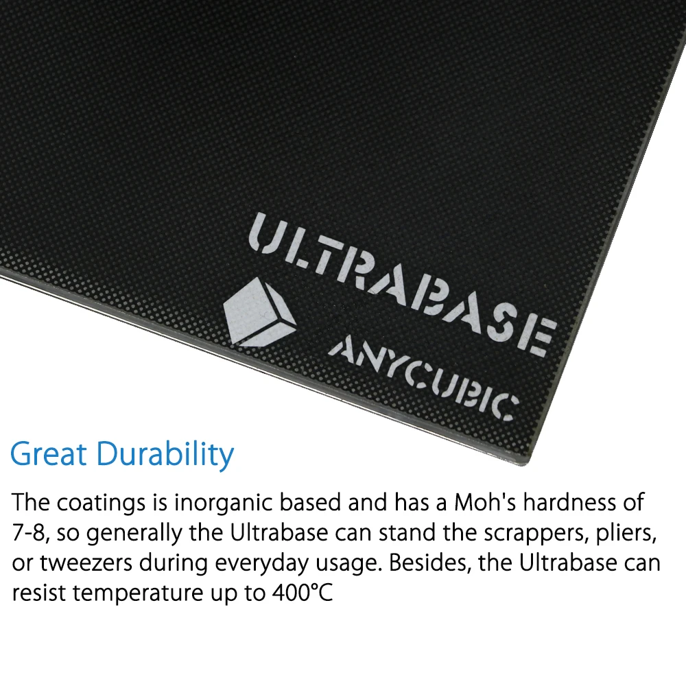 220*220*6/310*310*4 мм heatbed Ultrabase Стекло платформы построить поверхность для anycubic I3 Мега a6