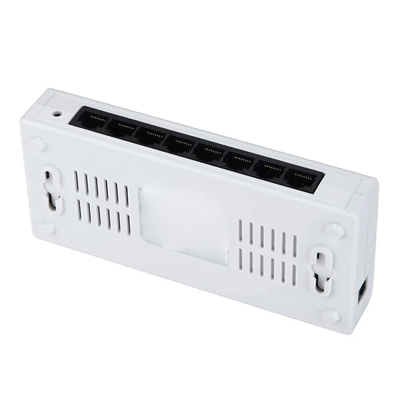 Лидер продаж 8 порты сети гигабитный коммутатор 10/100/1000 Мбит/с Fast Ethernet Switcher Lan