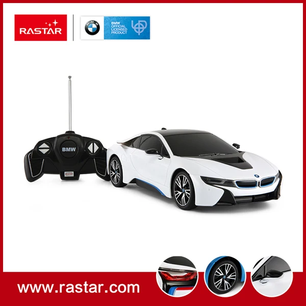 Rastar лицензированный автомобиль игрушка rc 1:18 Дистанционное управление автомобиль репертуар белый BMW i8 macchina telecomandata rc-drift-car 59200