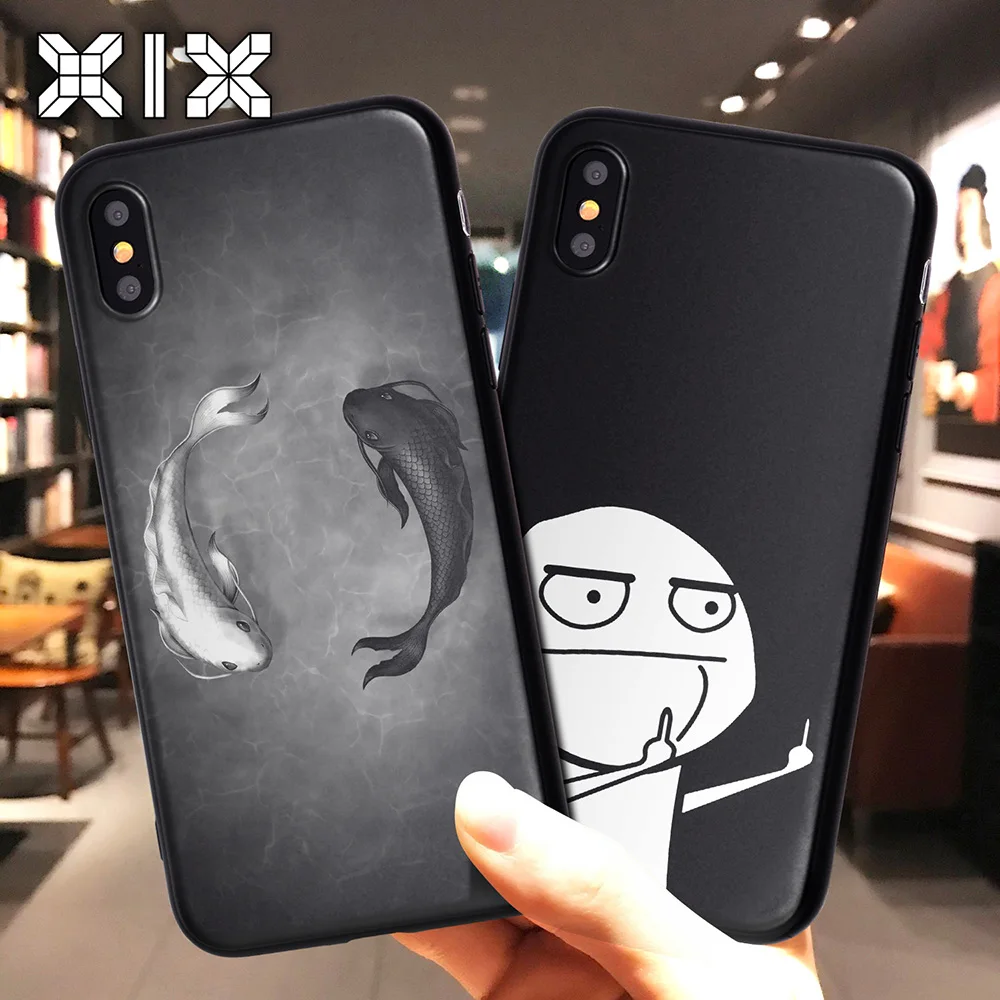 Чехол для iPhone 6 5 5S 6S 7 Plus X XS Max XR чехол мягкий из ТПУ чехол|for iphone|6 plusnew arrival |