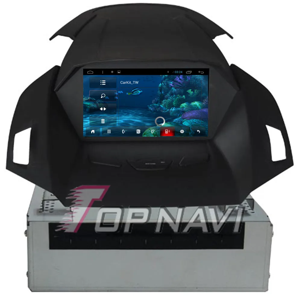 Discount Topnavi 8" Quad Core Android 6.0 Car GPS Navigation for Ford Kuga Autoradio Multimedia Audio Stereo,NO DVD 19