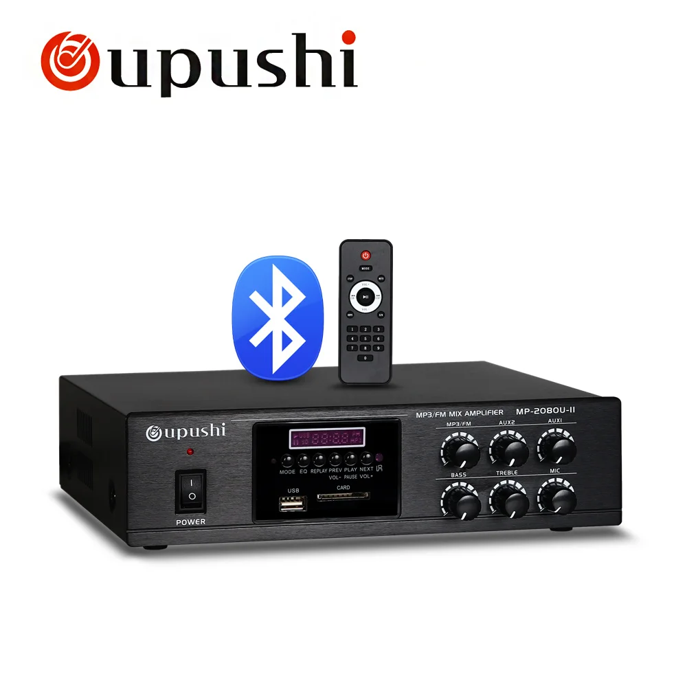 Музыкальная система Oupushi 2020 фоновая музыкальная для общественного вещания 60 Вт