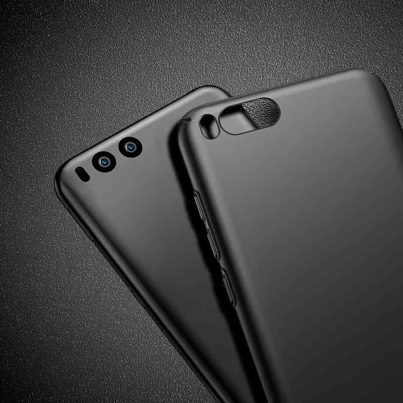 Чехол для xiaomi mi6 чехол mi 6 жесткая задняя защитная крышка телефона черные синие MOFi