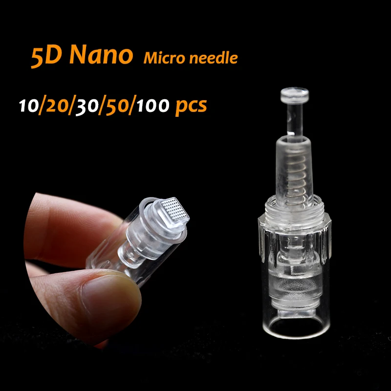 5D нано Сменные иглы для винтового картриджа ULTIMA M7/ M5/ N2 MYM электрическая Dr.Pen Derma Pen