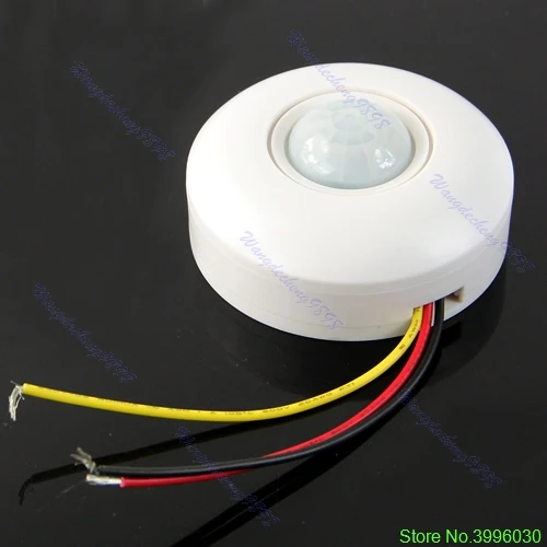 

IR Infrared PIR Motion Sensor Switch For LED Light Lamp Ceiling Wall Automatic