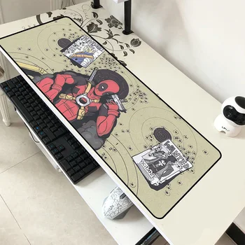 

Deadpool mouse pad large pad to mouse computer mousepad Popular gaming padmouse gamer to laptop 800x300x3mm cheapest mouse mat