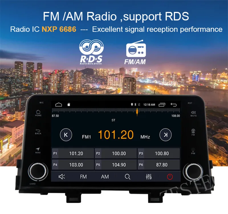 Top 2019 Android 8.1 7.1 1 din car gps dvd palyer for Kia Picanto Morning support 4G SIM LTE card car radio dvd multimedia headunit 8