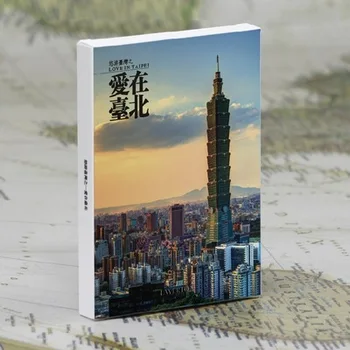 

30sheets/LOT Take a trip to Live In Taibei postcard /Greeting Card/wish Card/Fashion Gift