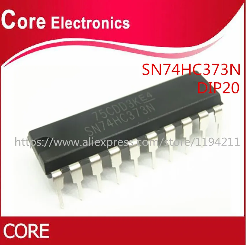

100PCS SN74HC373N 74HC373N 74HC373 DIP-20