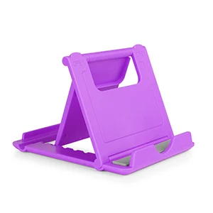 Мини Универсальная регулируемая складная подставка для мобильного телефона, планшета, подставка для смартфона, мобильного телефона, кронштейн для iPad, samsung, iPhone - Цвет: Purple