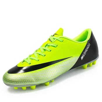 

Football Shoes Long Nails Breathable Lace-Up Wear-Resistant Damping Non-slip Low Comfortable Dry Inside Men's Sneakers