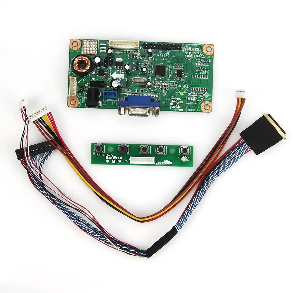

M.RT2270 LCD/LED Controller Driver Board(VGA) LVDS Monitor Reuse Laptop 1024x600 For LTN101NT02 B101AW03
