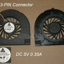 Тетрадь Процессор охлаждающий вентилятор для HP Compaq CQ50 CQ60 CQ70 G50 G60 G70 486636-001 аккумулятор большой емкости KSB05105HA-8G99 DC 5V 0.35A