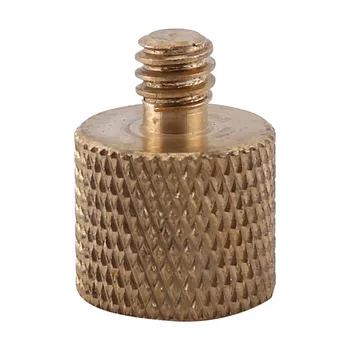 

3/8" Female to 1/4" Male Tripod Thread Reducer Adapter Brass Copper