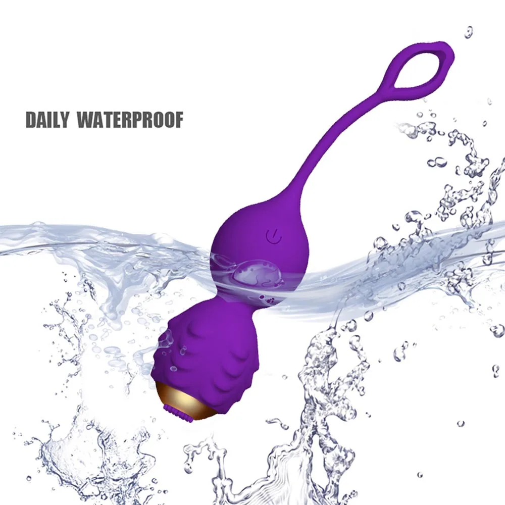 Silicone Smart Ball Vibrator Kegel Ball Ben Wa Ball Vagina Tighten Exercises Vaginal Geisha Sex Balls For Adults Women Sex Toys