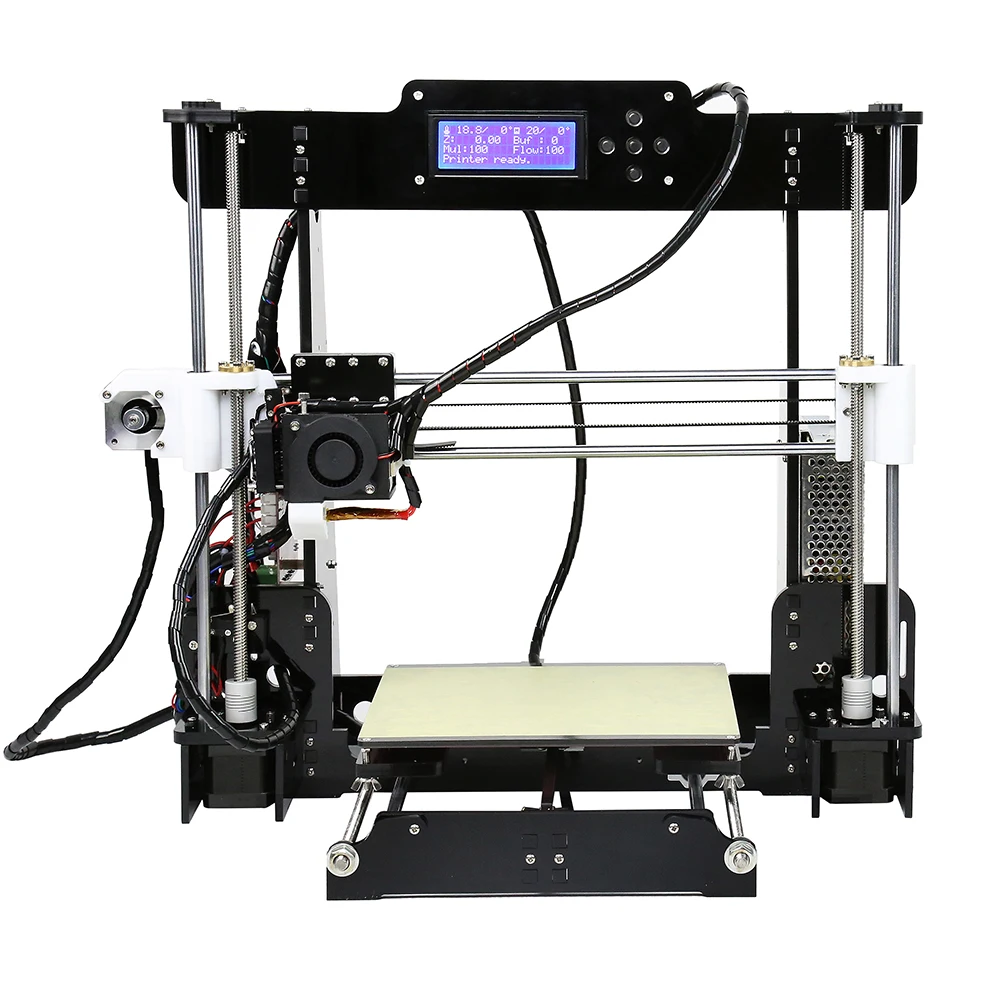 Anet A8 Desktop 3D Printer Prusa i3 DIY Kit Stampante 3D ABS/ PLA/ HIPS/ WOOD 