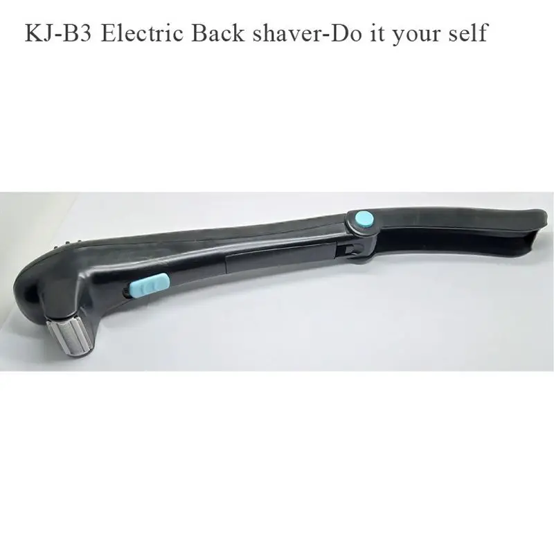 Горячая Распродажа, электрическая бритва для удаления волос на спине, триммер, складной мужской инструмент для бритья, черный цвет