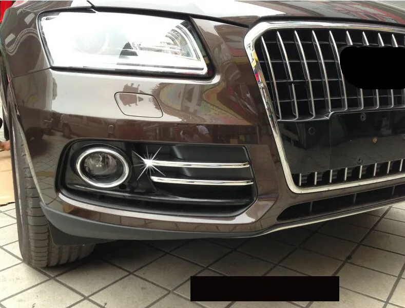 Для Audi Q5 2013 2014 2015 высокое качество поступления 2016 г. ABS хромированные передние