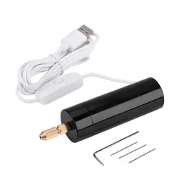 5 v DIY USB электрическая изысканная мини дрель прочная пила ручной двигатель