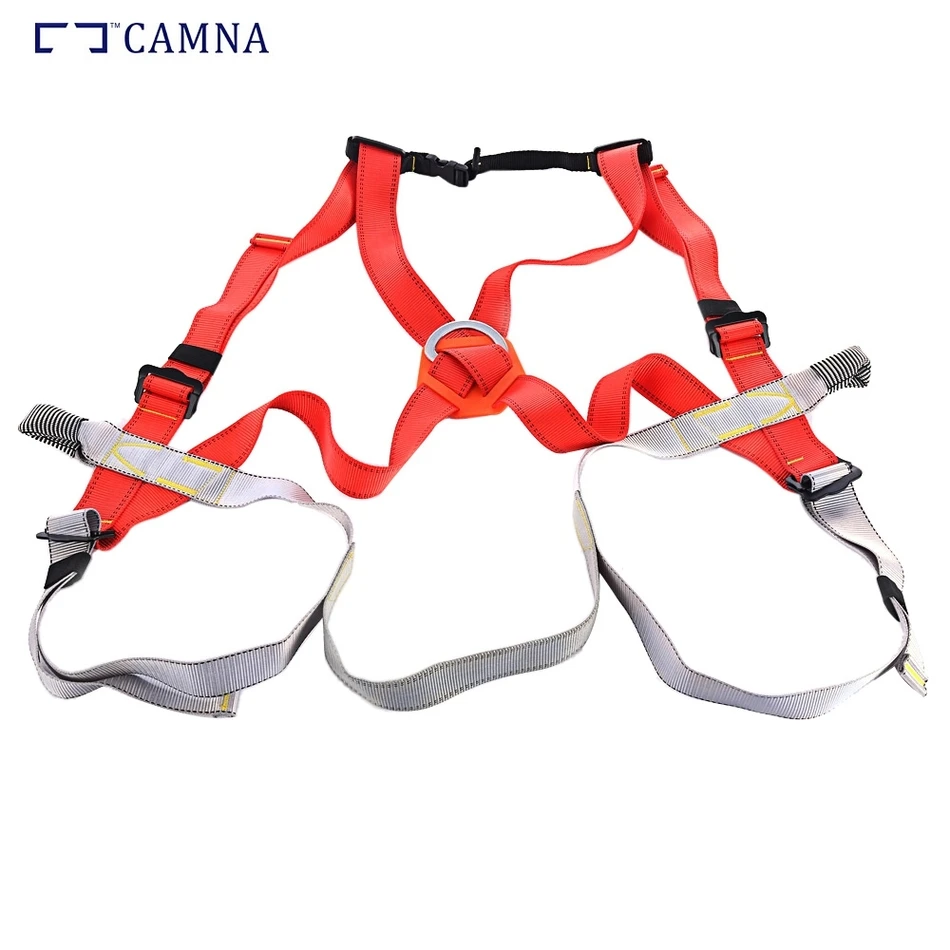 

CAMNA Climbing Harness Rock Caving Safety Belt Body Guard Fall Protection Secure Equipment For Climbing