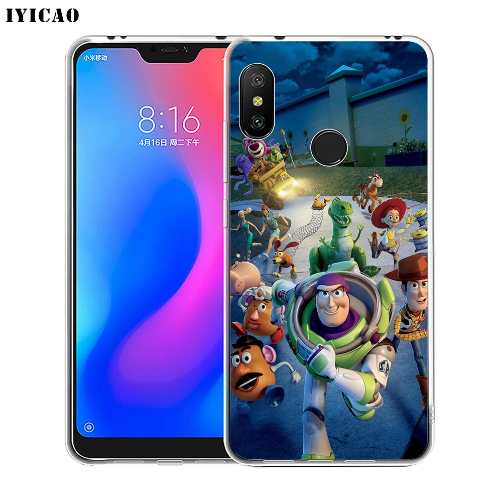 IYICAO игрушка история мягкий силиконовый чехол для телефона Xiaomi Redmi 4A 5A 6A Note 7 6 5 Pro Plus