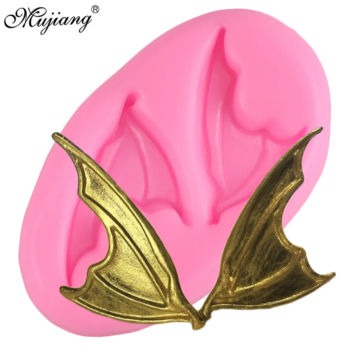 

Halloween Bat Wings Silicone Mold Sugarcraft Party Fondant Cake Decorating Tools Cupcake Baking Chocolate Candy Gumpaste Mould