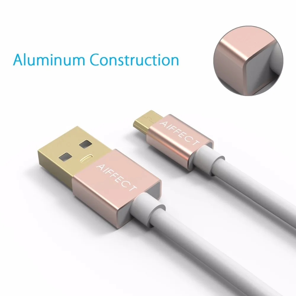 AIFFECT 4 шт. микро USB кабель высокоскоростной микро-СВЕТОДИОДНЫЙ модуль панели управления B к USB кабель для зарядки данных шнур 3.3FTx2 и 5FTx2