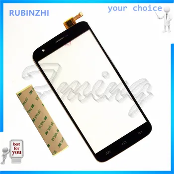 

RUBINZHI Phone Touch Screen For Doogee Valencia 2 Y100 Plus Touchsvreen panel Digitizer Front Glass Sensor with Tape
