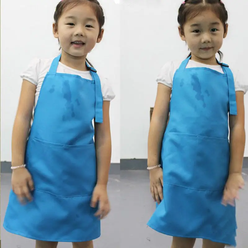 1 шт. Детский фартук для готовки 8 цветов #1122|baking apron|aprons pinkchild apron |
