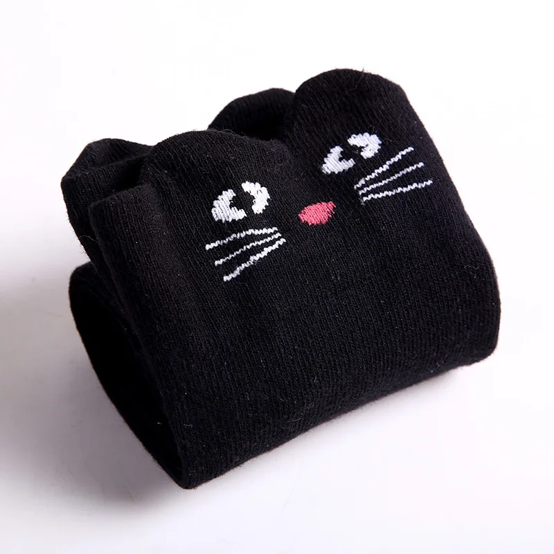 Girls Spring Autumn Tights Cartoon Cat Baby Girl Pantyhose Warm Knitted Cotton Cute Kids Stockings Baby Pantyhose Meia BB3111 (2)