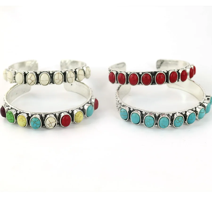 hot bohemian bracelet color stone t urquoise bracelet female popular jewelry bracelet bracelet