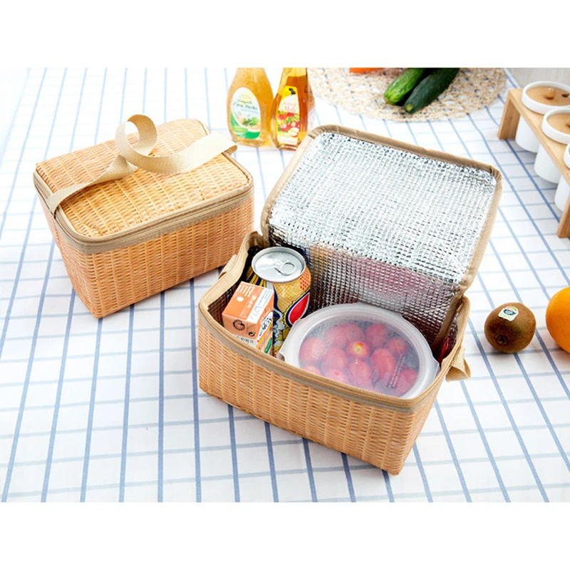 

2019 Lunch Bag Food Picnic Bags For Women Children Portable Insulated Thermal Cooler Lunch Box Tote Storage Bag Picnic